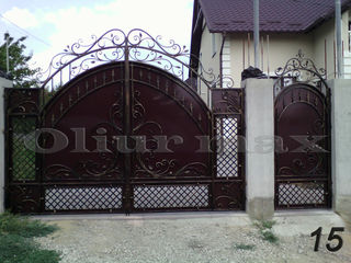 Козырьки , ворота, заборы, решётки, металлические двери  и другие изделия из металла. foto 11