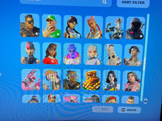 Fortnite account 179 skins cu Jordan și multe alte skinuri destul de rare precum Bruno Mars etc foto 5