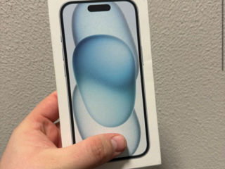 Vind iPhone 15 128Gb Blue , Sigilat , NOU , Garantie 1 An