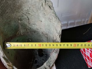 Труба азбестовая 1метр / tava asbest 1 metru foto 5
