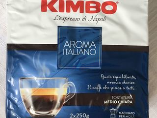 Aduc gratuit în raza orașului, dacă luați toate 6 pachete (mai mult nu am). Cafea Kimbo, Italia-60 l foto 1