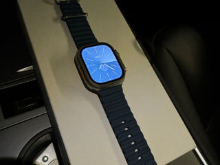 Apple Watch Ultra 2 Blue Ocean Band foto 5