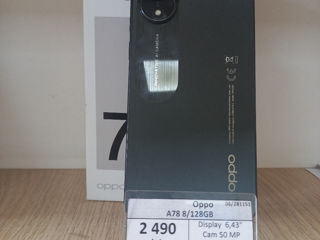 Oppo A78 8/128GB 2490 lei