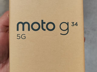 Motorola G34 5G 128Gb. Новый запечатанный