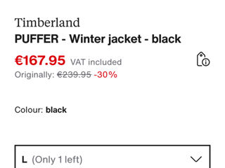 Timberland Puffer Jacket urgent !!! foto 2