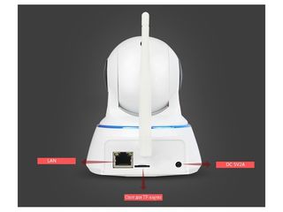 WiFi - камера Escam HD и Full HD подвижная, ночного виденья, видеоняня, регистратор microSD foto 5