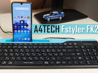 Клавиатура беспроводная A4Tech Fstyler FBK25 foto 1