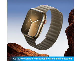 HOCO AS100 Curea de ceas magnetică din material țesut pentru iWatch (42/44/45/49mm)