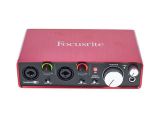 Focusrite Scarlett Solo, 2i2, 2i4, 6i6, 18i18, 18i20 foto 2