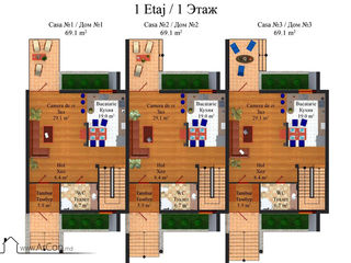 TownHouse Riscani (in spate Lukoil Centru) / ТаунХаус на Рышкановке (за Лукоил Центром) foto 5