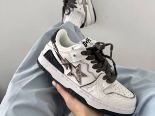 A Bathing Ape Bape Sta White/Bronze Women's foto 2