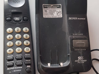 Радиотелефон Panasonic модель KX-TC1205RUB, расширенный радиус до 50 м.