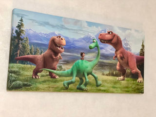 Tablou Dinosauri - pentru camera copilului, mărimea 71x34 cm.