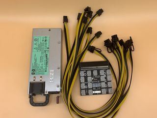 ID-179: HP 1200 WATT PSU Server Power Supply Mining - Серверный Блок питания для майнинга