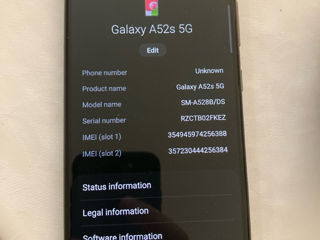 Samsung A52s 128gb dual sim