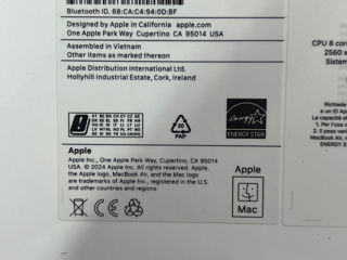 Laptop Apple macbook Air 2024 foto 3