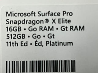 Microsoft Surface Pro 11Th Gen X Elite 16/512Gb + Stylus Cadou!!! foto 3