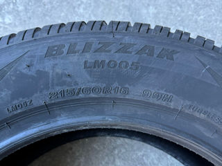 215/60 R16 Bridgestone, Dunlop iarnă foto 5