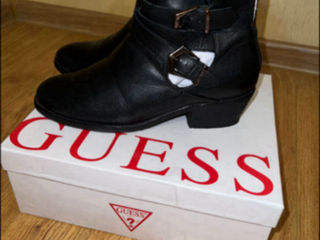 Botine guess piele naturală 39 ботинки женские