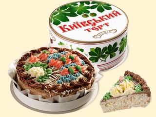 Киевский торт Roshen из Киева на заказ, с конвейера к вам в руки. foto 1