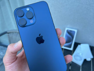 iPhone 15 Pro Max 256Gb Blue Titanium Ca Nou! foto 2
