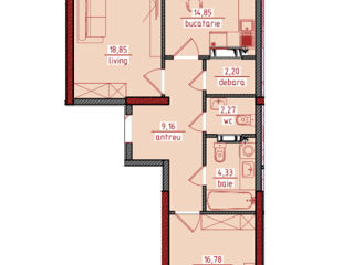Apartament cu 3 camere,  Centru,  Ghidighici,  Chișinău mun. foto 3