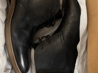 Ботинки River Island smart leather boots in black foto 1