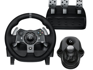 Volan pentru jocuri cu pedale Logitech Driving Force Racing G920