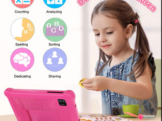 Детский планшет 7-дюймовый  Tableta pentru copii Jucarii Educative foto 6