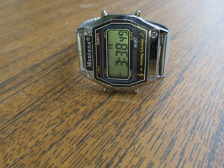 Montana.USA.Vintage Wrist Watch Digital Chronograph 16 Melody Alarm..Made in USA.Original.