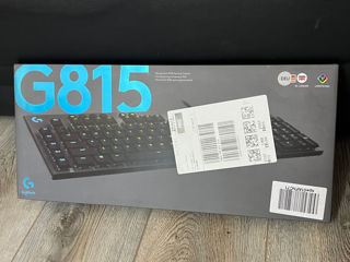 Tastatură Logitech G815 Lightsync Black gaming