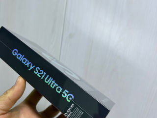 Samsung Galaxy S21 Ultra 5G (128GB) SM-G998U Phantom silver foto 3