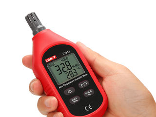 UNI-T UT333 Mini Temperature and humidity meter, Цифровой измеритель температуры и влажности. foto 4