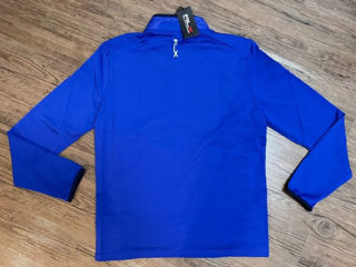 Rlx Ralph Lauren Coolwool Blue Men's Golf Jacket Size M New foto 5