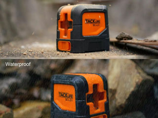 TackLife SC-L01 Red Cross Line Laser, Bracket for Tripod & Case foto 2