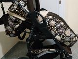 Красивая колясочка 2 в 1     Baby Merk цвет шоколадки! foto 7