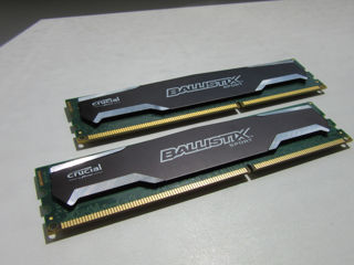 DDR3 8gb (2x4gb) 1600Mhz Crucial Ballistix