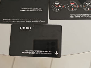 Швейцарские элитные часы Rado automatic foto 7