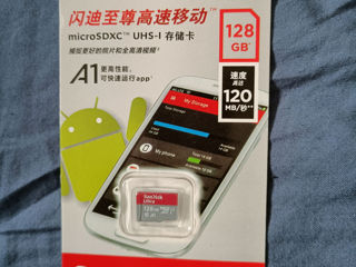Sandisk MicroSD -128 GB UHS -I noi/originale