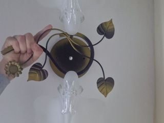 Lampa de masă. Настольная лампа. Lustră. Люстра. foto 1