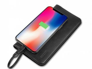 Cadou perfect portmoneu cu powerbank  negru eco piele (кашылёк + powerbank) absolut nou.. super cado foto 2