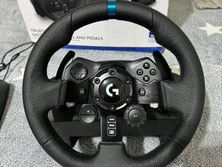 Logitech G923 TrueForce PC/PS4/PS5 (как новый) + Driving Force Shifter foto 2