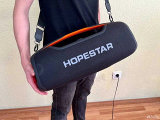 *New2024! Hopestar Party130/Party Box 120W! Мощный звук и басс + крутая подсветка + 2 микрофона!