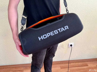 *New2024! Hopestar Party130/Party Box 120W! Мощный звук и басс + крутая подсветка + 2 микрофона! foto 1