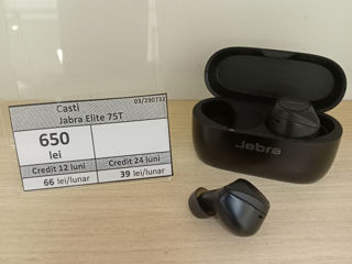 Casti Jabra Elite 75T  650 lei