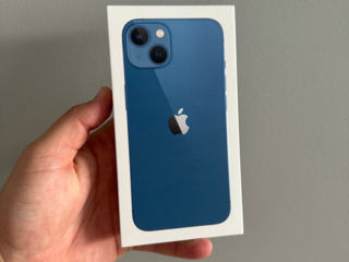 Vind iPhone 13 128Gb Blue , NOU , New , Neactivat , Sigilat , Garantie 1 An