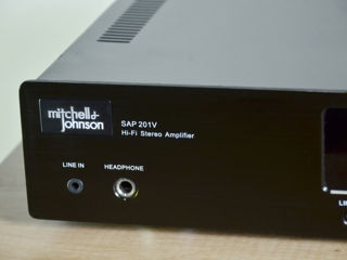 Mitchell & johnson   sap 201v hi-fi stereo amplifier / dac / phono / с 2-мя  пультами