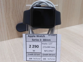 Apple Watch Series 3 38mm. 2290lei