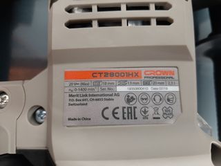 Аккумуляторный перфоратор Crown CT28001HX-4 BMC (Кредит 0%) foto 5