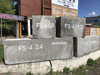 Blocuri FS-4/2.4 m., FS-4/1.2 m., FS-4/0.8 m. Блоки ФС-4/2.4 м., ФС-4/1.2 м., ФС-4/0.8 м.